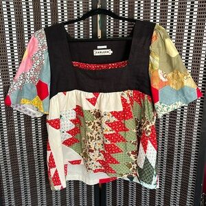 Carleen OAK Quilt Vacation Top, L